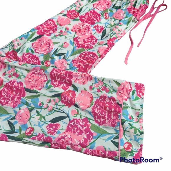 Sweethoney peonies lounge pants - Picture 3 of 5